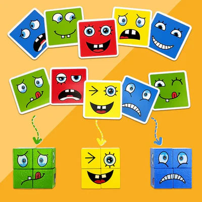 Juguete Cubos De Emociones | Oferta Solo Por HOY!